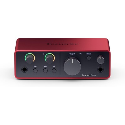 Focusrite Scarlett Solo 4th Gen