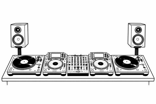 DJ studio Copenhagen