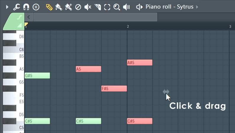 FL Studio Piano Roll